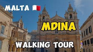 Malta - Mdina - Walking tour. Мальта Мдина.
