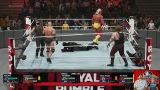 WWE 20 Man Royal Rumble Dad vs Son - BEST FRIENDS OR BITTER ENEMIES??