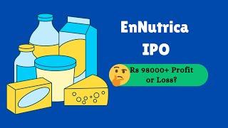 ENNUTRICA IPO Review - Apply or Not  Latest GMP #ennutricaipo  एनुट्रिका आईपीओ #smeipo