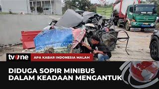 Minibus Tabrak Truk Tronton Tiga Orang Tewas  AKIM tvOne