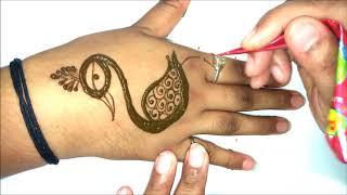 Peacock Mehndi Designs