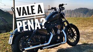 Primeiras impressões reais da sportster iron 883 - harley davidson