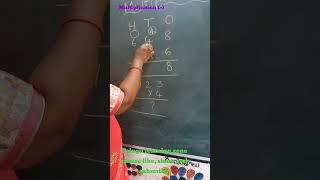 Multiplication ×  Method for Multiplication #trendingshorts #shortsyoutube #shorts