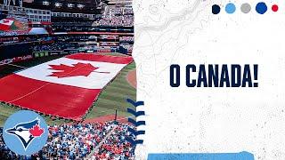 O Canada at the Toronto Blue Jays Canada Day game