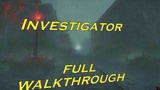 Investigator Indie Game - Full Walkthrough @Stream