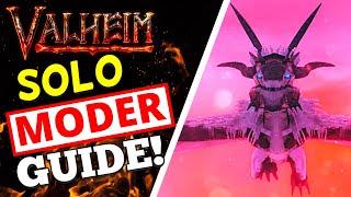 Valheim - How To Solo Moder - EASY Moder Boss Guide