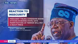 President Tinubu Condemns Bomb Attacks In Borno State