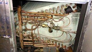 No Cooling Testing Evaporator Coil For Restriction