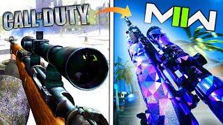 The Evolution of Sniping in Call of Duty 2003-2022