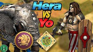 Persians vs Celts  1v1 EW Hollow Woodlands vs Yo  AoE2