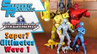 Super7 Silverhawks Ultimates Wave 1 Review Quicksilver Steelheart Buzz-Saw Mon*Star Soundout12