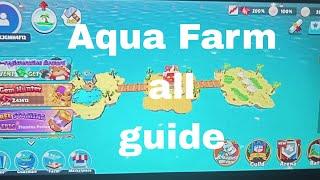 Aqua Farm how to earn money how to play full guide