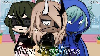  Just Problems  GLMM  Polyamorous  Lesbian Love Story  Gacha Life  BY Malicə  