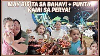 MAY BUMISITA SA BAHAY + PUMUNTA KAMI SA PERYA RichZigzVlogs