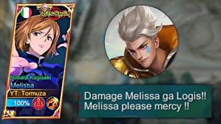 BEGINI CARA MELISSA BUAT USER CLAUDE GA BISA FARMING  Melissa Best Build 2023  Mlbb