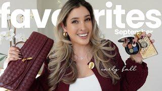 NEW BEAUTY FAVORITES MAKEUP PERFUMES BAGS that I HAVE BEEN LOVING THIS EARLY FALL and SEPTEMBER 