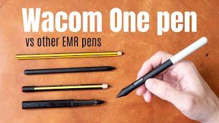 Wacom One pen vs other EMR pens artist review