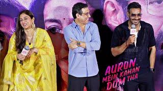 Auron Mein Kahan Dum Tha  Official Trailer  Ajay Devgn Tabu  Jimmy Shergil Saie  Launch Event