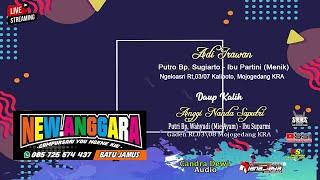 LIVE PERNIKAHAN ADI & ANGGI  NEW ANGARA Cs  CANDRA DEWI AUDIO  RJ MEDIA