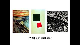 Monday Morning Modernism #1 What is Modernism?