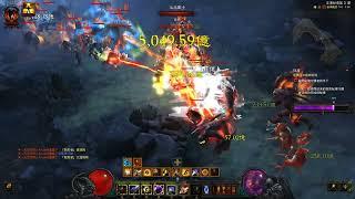 Day 3 World Rank 2 Diablo 3 Season 31 Firebird FB Wizard Solo GR140 - 1400 Clear SSFYOLO