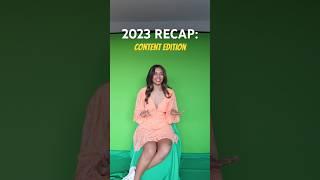 THANK YOU FOR AN AMAZING 2023  #contentcreator #2023recap