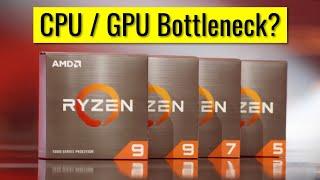 CPUGPU Bottleneck Tested Ryzen 5600X vs 5800X vs 5900X vs 5950X