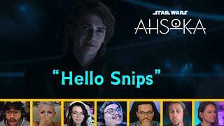 Reactors Reacting to ending of AHSOKA Episode 4  Ahsoka 1x4 Fallen Jedi