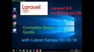 PHP 8.2 Laravel 9 setup and configuration On Windows IIS server Setup HD - 2023