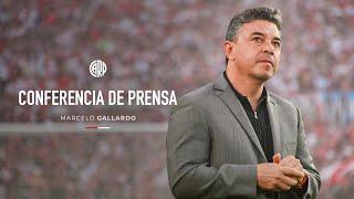 Marcelo Gallardo en conferencia de prensa  River - Talleres