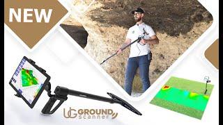 3D scanner metal detection for precious metals buried treasures and tombs UIG GROUND SCANNER