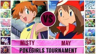 FINAL Misty vs. May Pokémon SunMoon - Pokégirls Tournament