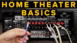 How to Connect An AV Receiver AVR  EASY Step By Step Instructions
