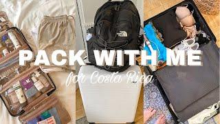 PACK WITH ME FOR COSTA RICA Packing List Organization Tips Away Suitcase & More  Hannah Grace