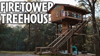 Treehouse Airbnb tour with Massive Hot Tub