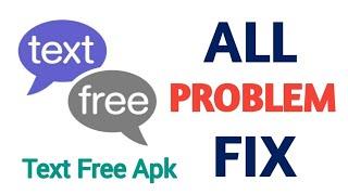 Textfree App All Problem Fix  Textfree Account Cannot Be Created On This Device