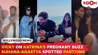 Vicky REACTS to Katrinas pregnancy rumours  Suhana spotted partying with Agastya in London