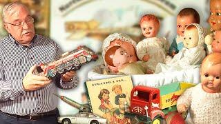 Antique toys from around the world. Unique collection with thousands of trains cars dolls and more