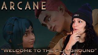 *• LESBIAN REACTS – ARCANE – 1x01 “WELCOME TO THE PLAYGROUND•*