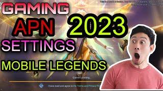 NEW DITO APN SETTINGS GOOD FOR GAMING MOBILE LEGENDS 2023