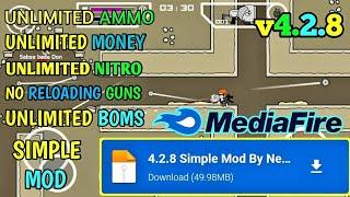 MINI MILITIA DA2  4.2.8 SIMPLE AND GOOD MOD   UNLIMITED AMMO UNLIMITED NITRO