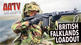 British Army Falklands War Loadout  Cold War 1980s British Loadout  AATV EP160