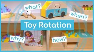 Montessori Toy Rotation  What is it and how do we do it?  ft. Lovevery Playshelf