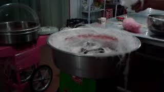 seri üretim pamuk şeker makinesi