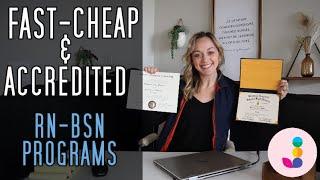 TOP 5 RN-BSN ONLINE PROGRAMS