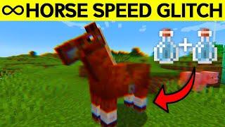 Minecraft Horse Glitched To Run THOUSANDS of Blocks a Minute..