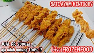 NEW‼️SEKALI CELUP LANGSUNG KRIBO SATE AYAM KENTUCKY 2000 IDE JUALAN FROZEN FOOD LARISS SETIAP HARI