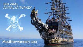 Пиратский корабль BIG KRAL Antalya Turkey