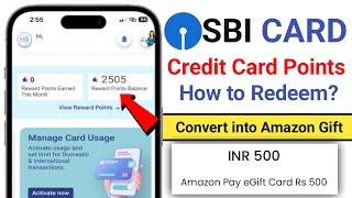 How to Redeem SBI Credit Card Reward Points  SBI Credit Card Reward Points Redeem Kaise Kare