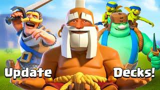 TOP 3 BESTE DECKS nach dem FEBRUAR UPDATE… Empfehlungen für JEDEN  Clash Royale Deutsch